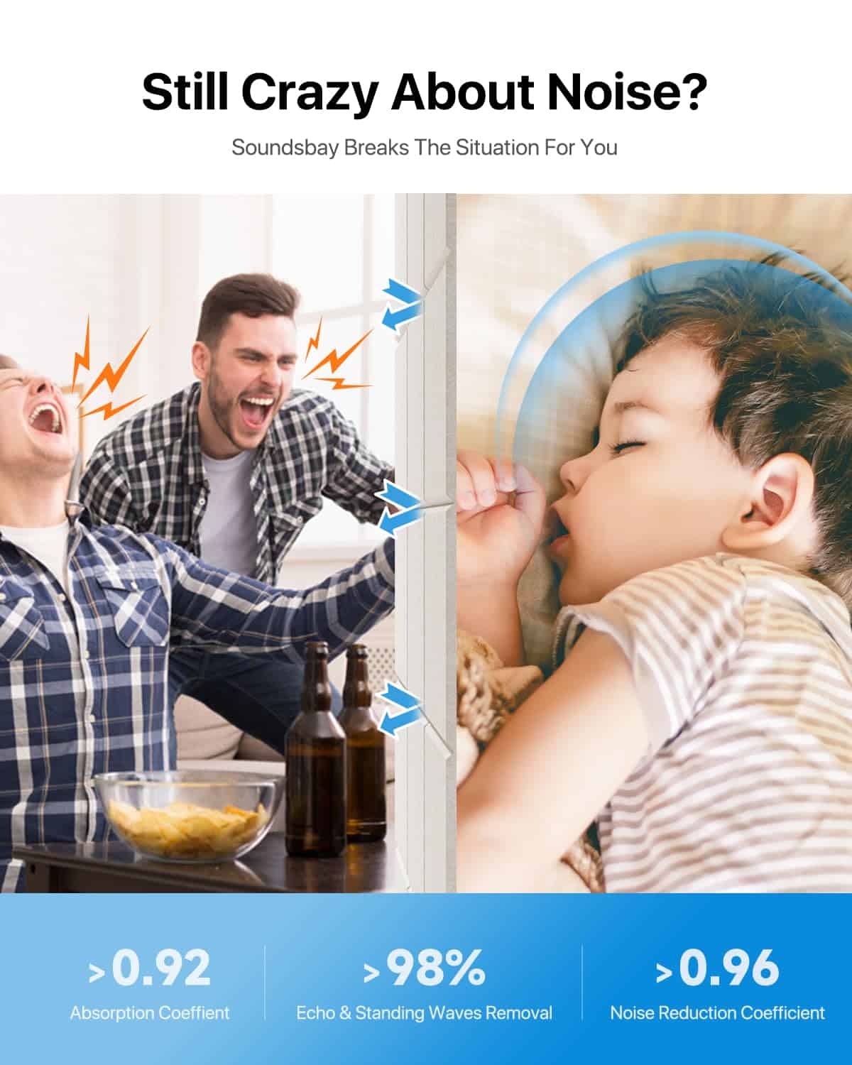 Paneles Acústicos 12 Paquete Paneles Insonorizantes para - Imagen 6