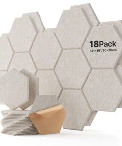 Paneles Acústicos Soundsbay, Paquete -Beige