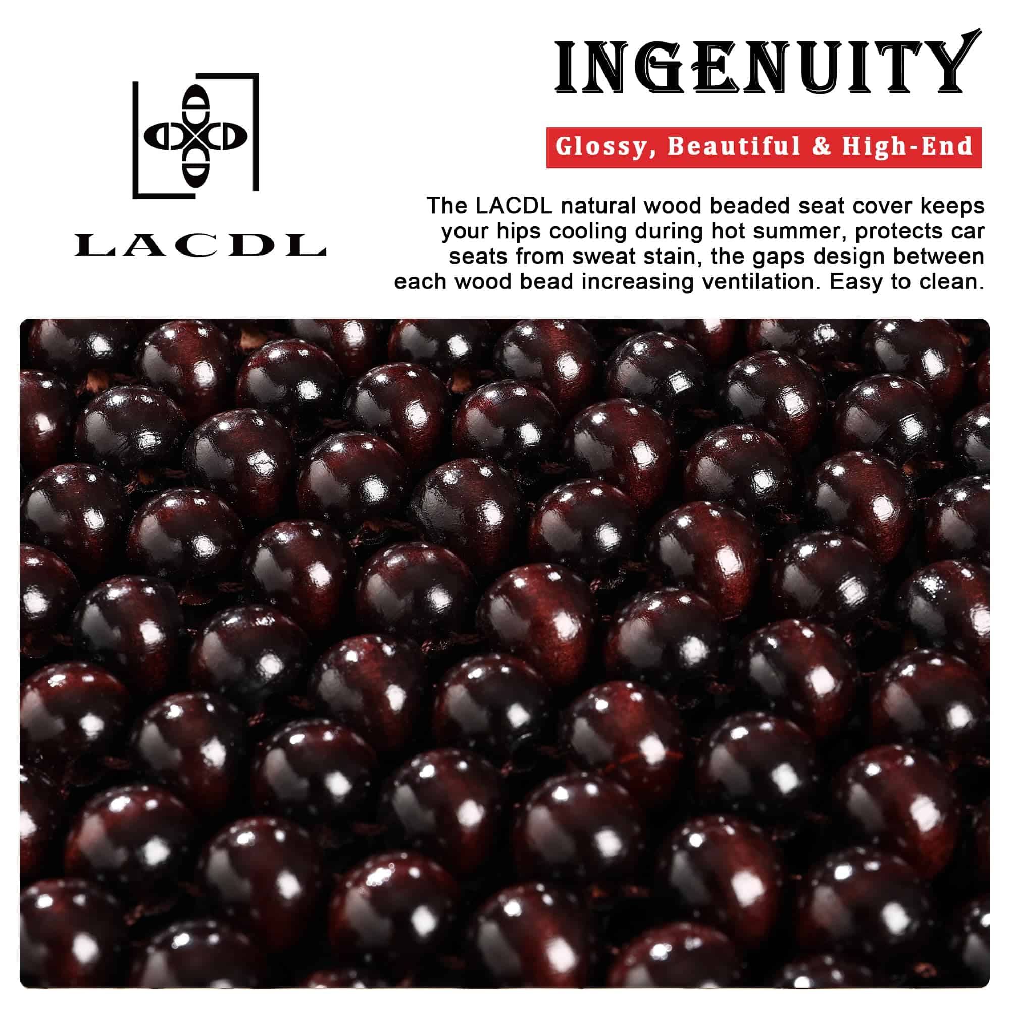 Fundas de Asiento con Cuentas LACDL para Camioneta, - Imagen 9