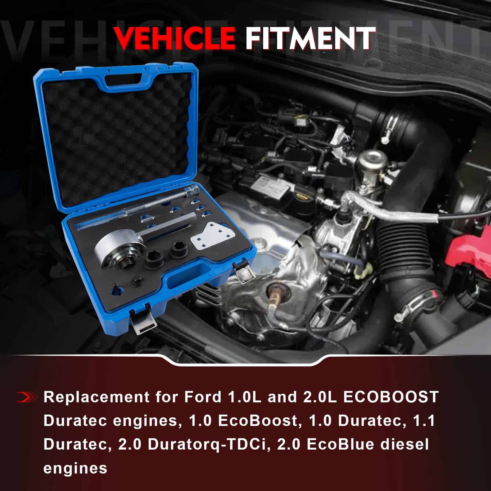 Merautop SJ 303-1611 Herramienta de Extracción de Polea del - Imagen 3