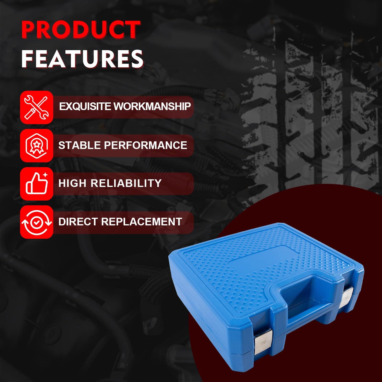 Merautop SJ 303-1611 Herramienta de Extracción de Polea del - Imagen 6