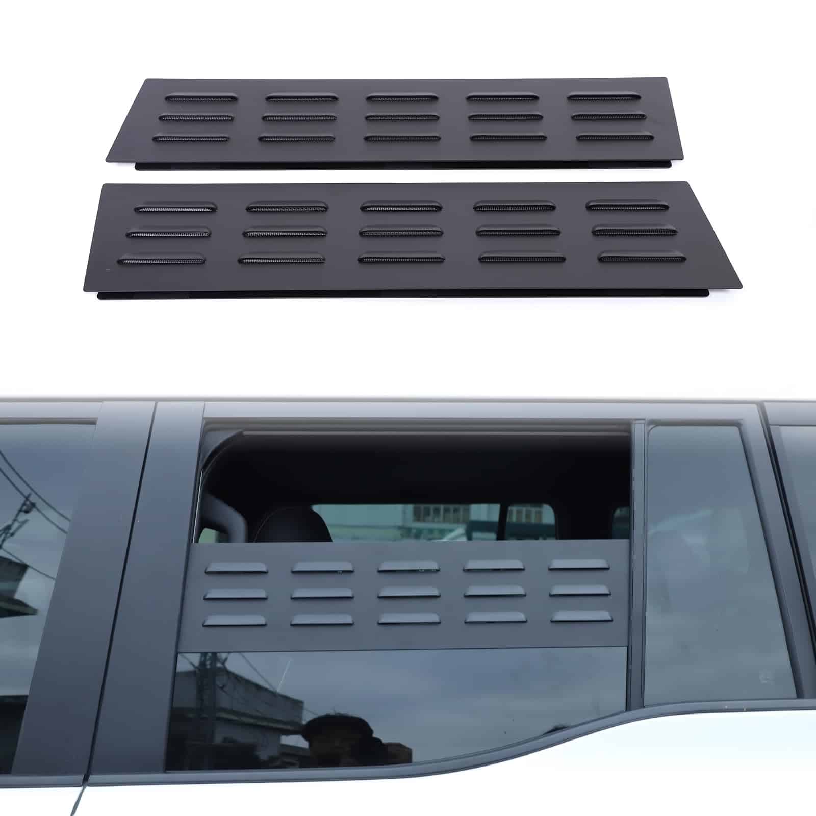 Persianas de ventilación de aire para ventana de automóvil