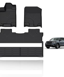 Tapetes para piso para Honda Ridgeline 2017-2024 2025,