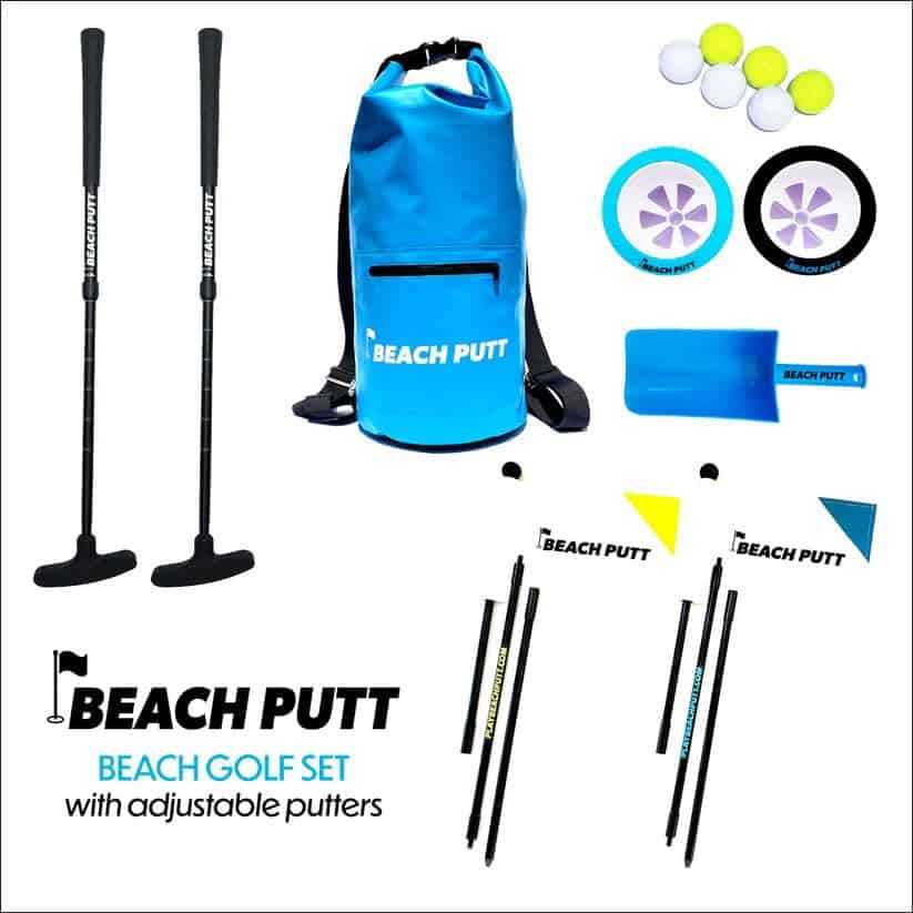 Juego de Golf de Playa Beach Putt - Set de Mini Golf - - Imagen 3