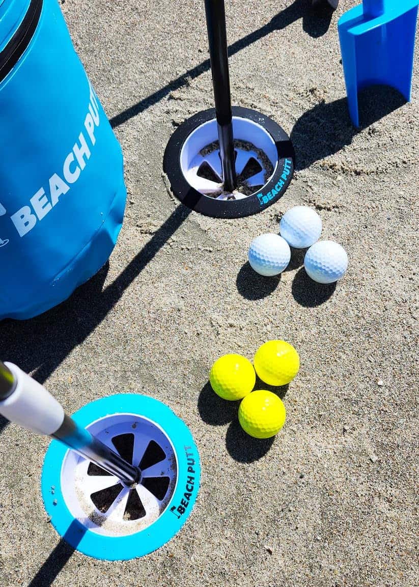 Juego de Golf de Playa Beach Putt - Set de Mini Golf - - Imagen 6