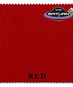 Paño de Billar de Teflón Championship Saturn II -Rojo