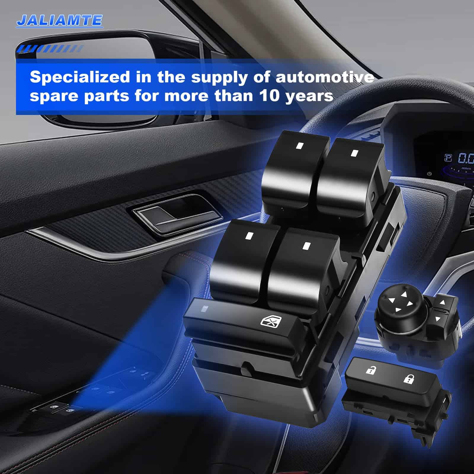 JALIAMTE 25789692 Interruptor de Ventana Eléctrica, 3 Pcs - Imagen 5