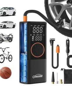 Inflador de neumáticos Oasser, Compresor de aire portátil,
