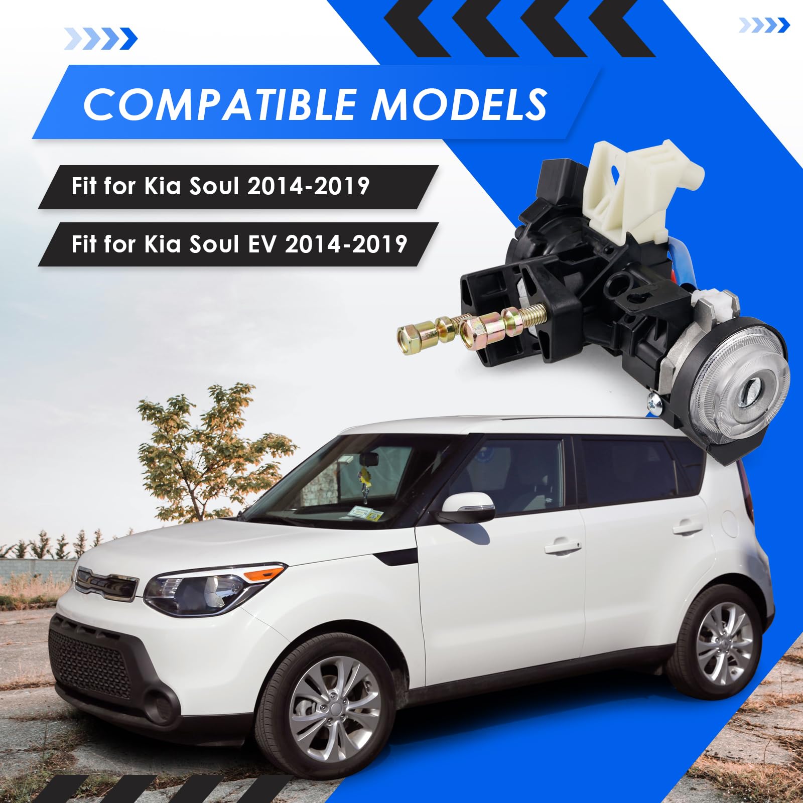 81910-B2100 Conjunto de Cerradura de Encendido con 2 Llaves - Imagen 3