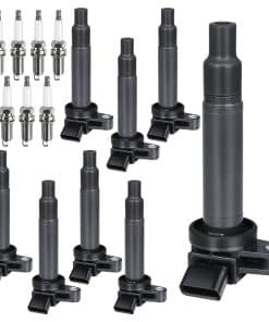 8pcs Bobina de Encendido y Bujía Ajuste para Toyota Tundra