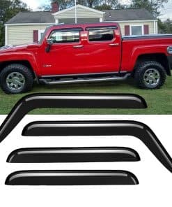 CITYHOT Original 4pcs Deflector de Ventanas Vent Ventanilla