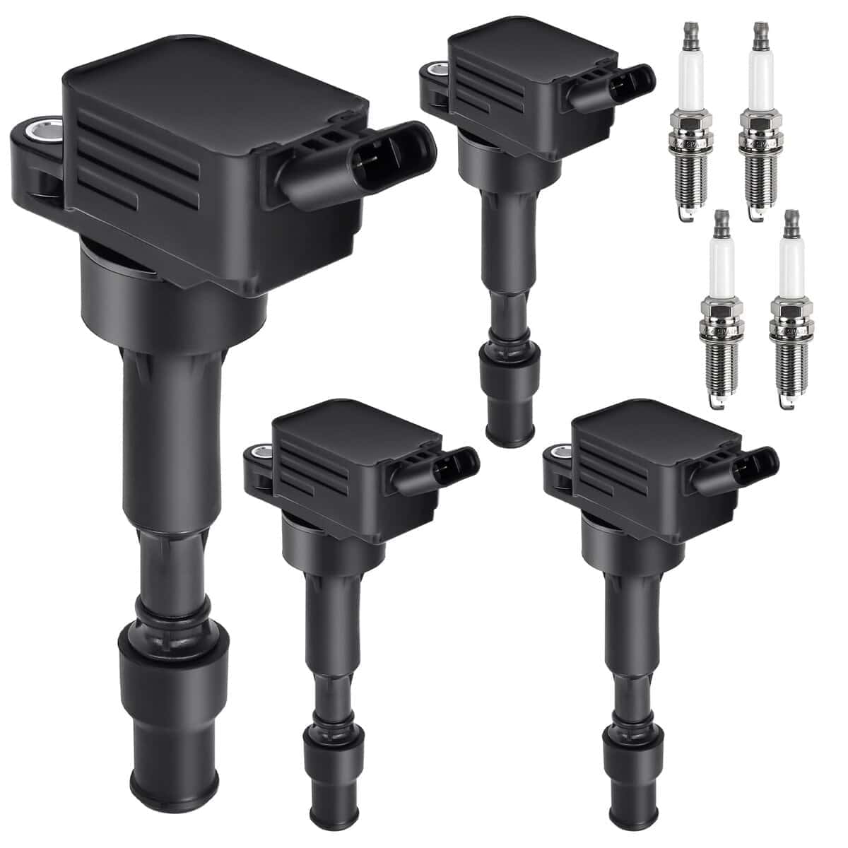 4 piezas Bobina de Encendido y Bujía Apto para 2015 2016