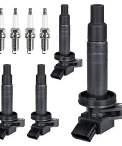 Paquete de 4 Bobinas de Encendido & Bujía para Toyota