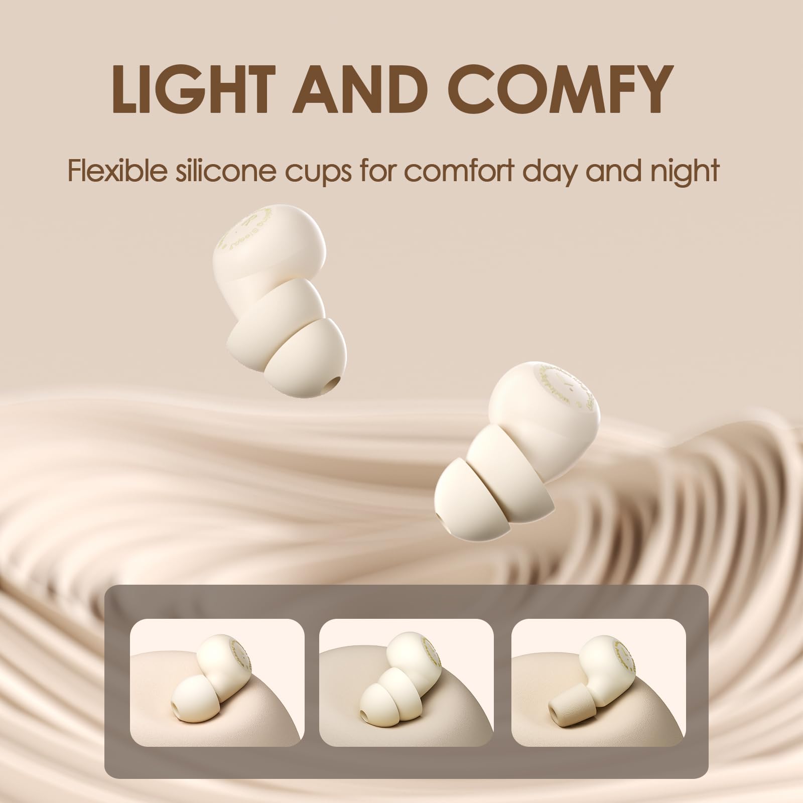 wedoking Comfortable Sleep Earbuds APP Control Noise - Imagen 7