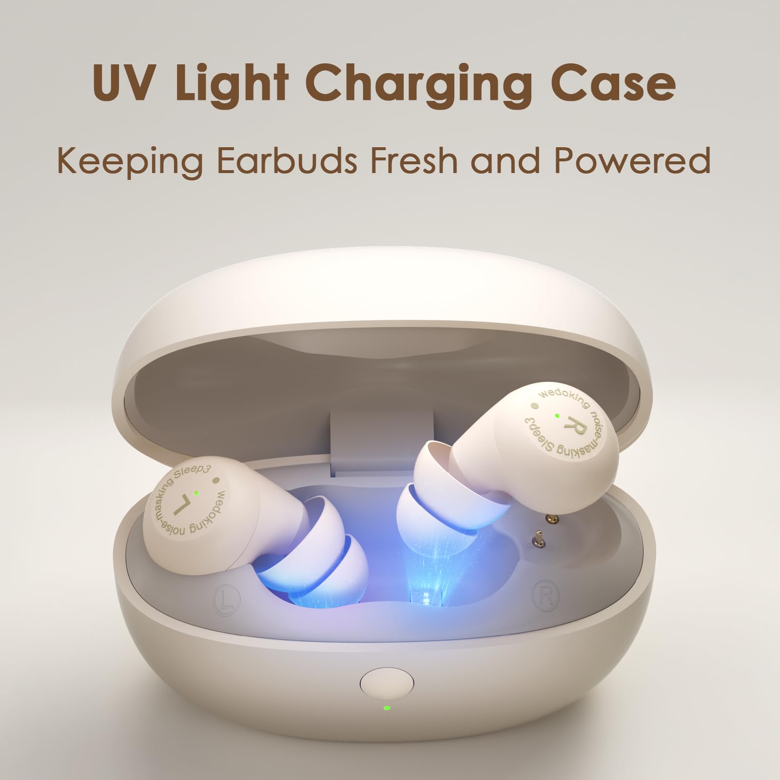 wedoking Comfortable Sleep Earbuds APP Control Noise - Imagen 4