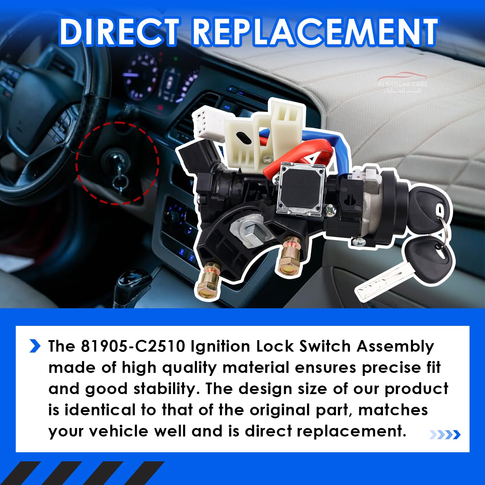 81905-C2510 Conjunto de interruptor de bloqueo de encendido - Imagen 5