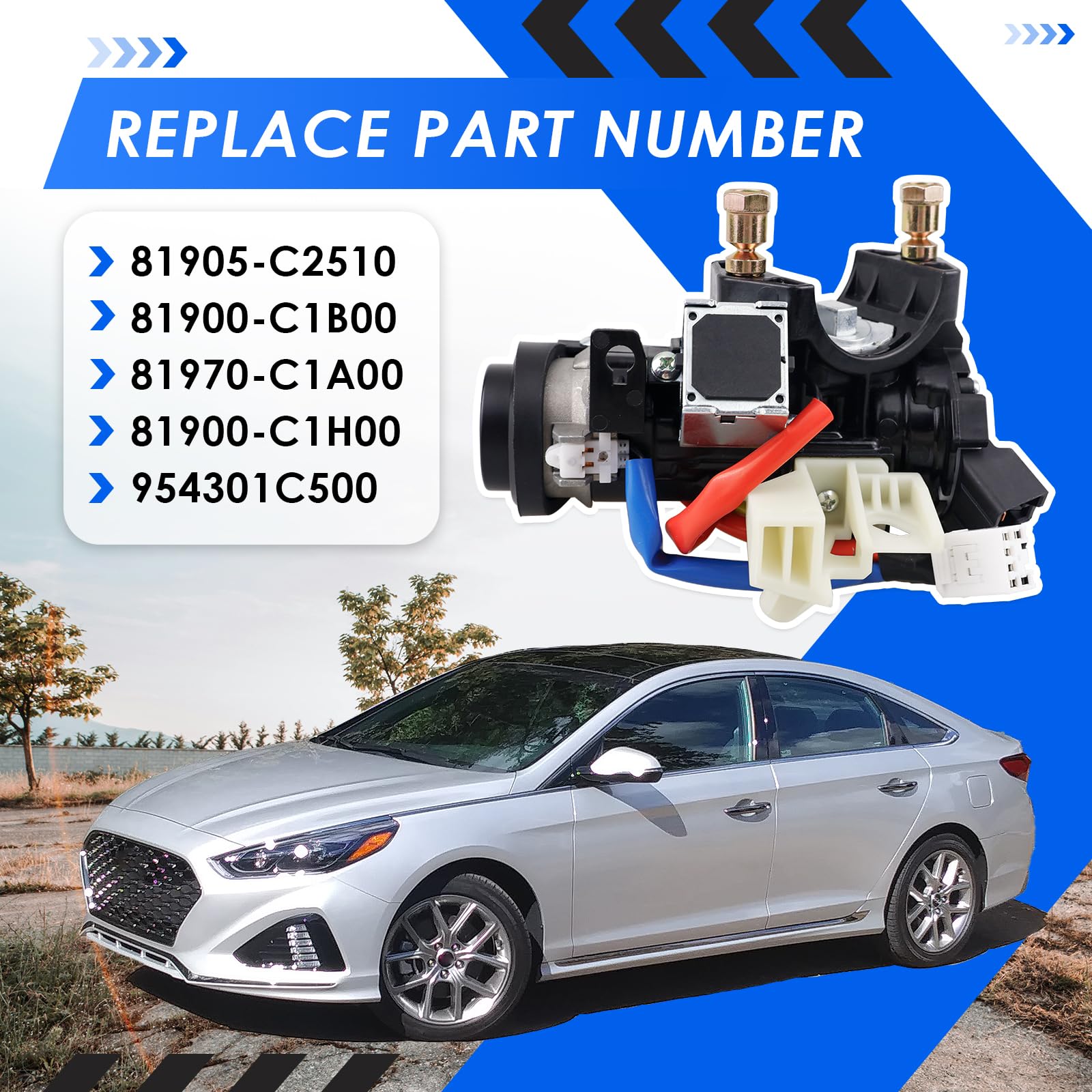 81905-C2510 Conjunto de interruptor de bloqueo de encendido - Imagen 4