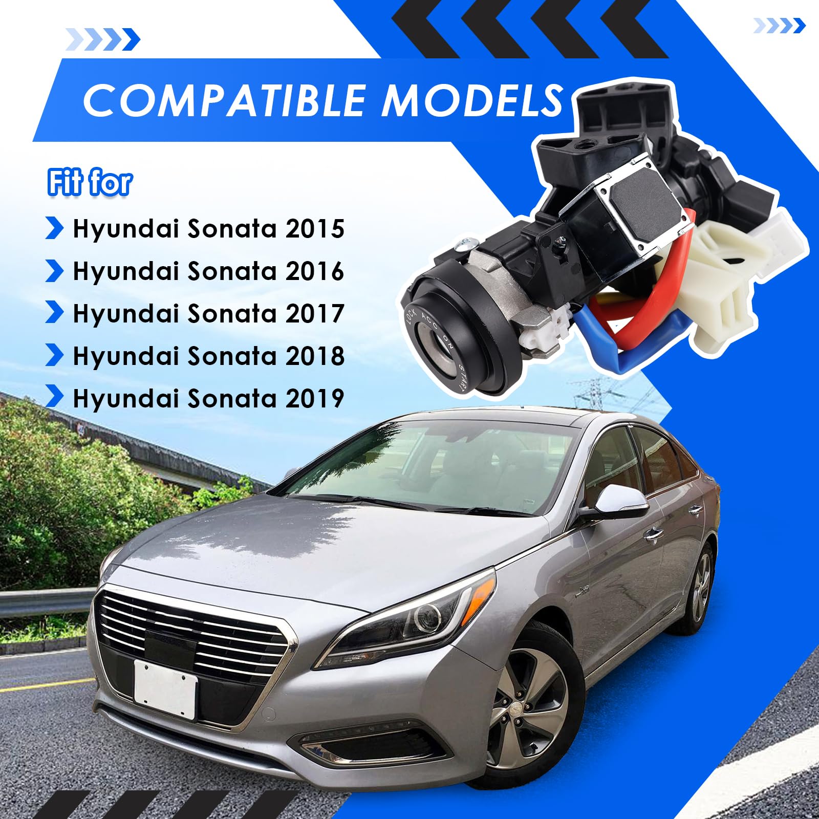 81905-C2510 Conjunto de interruptor de bloqueo de encendido - Imagen 3