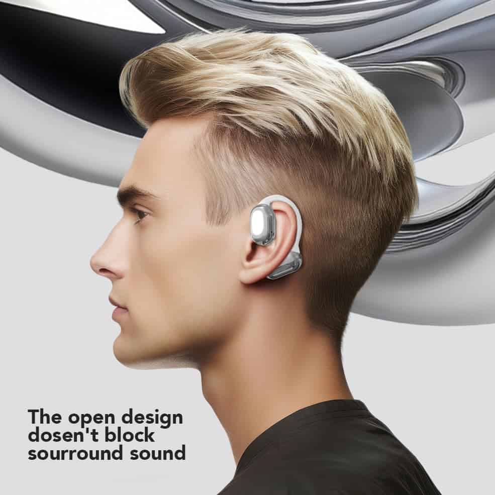 Audífonos Inalámbricos MyJoy Air Bluetooth Open Earbuds con - Imagen 8