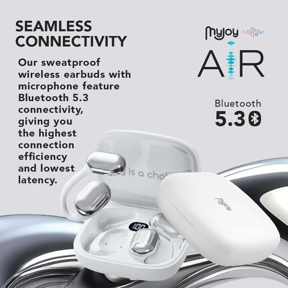 Audífonos Inalámbricos MyJoy Air Bluetooth Open Earbuds con - Imagen 5