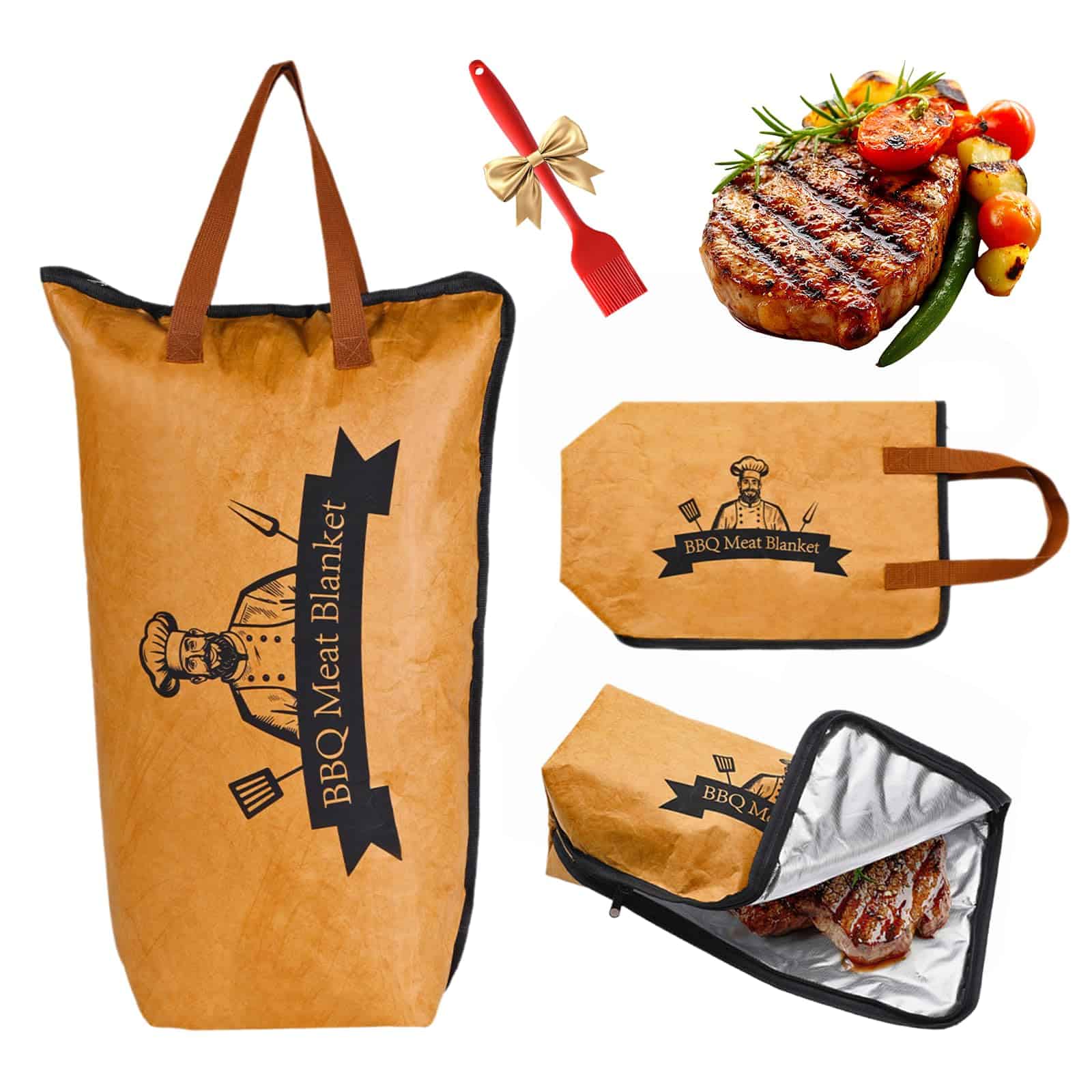 Manta de Barbacoa JJFYOSF para Reposar Carne, Bolsa