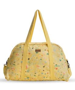 Bolso de lona Maison d'Hermine con soporte -Amarillo