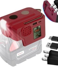 Inversor de Corriente de 200W para Batería Craftsman 20V