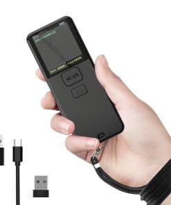 Escáner de códigos de barras 2D Bluetooth inalámbrico