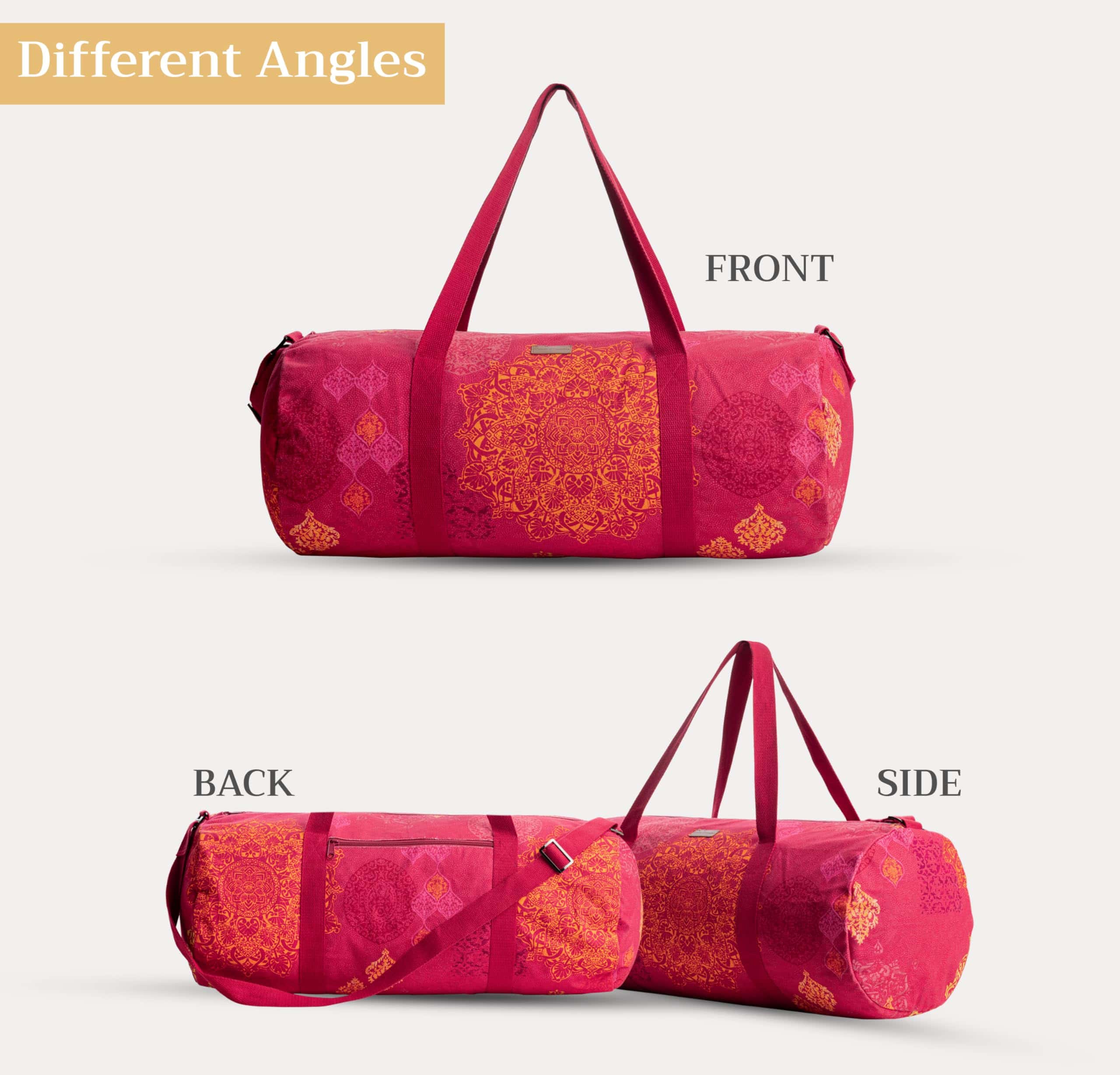 Bolso grande Maison d'Hermine para tapete de yoga y bolso - Imagen 8