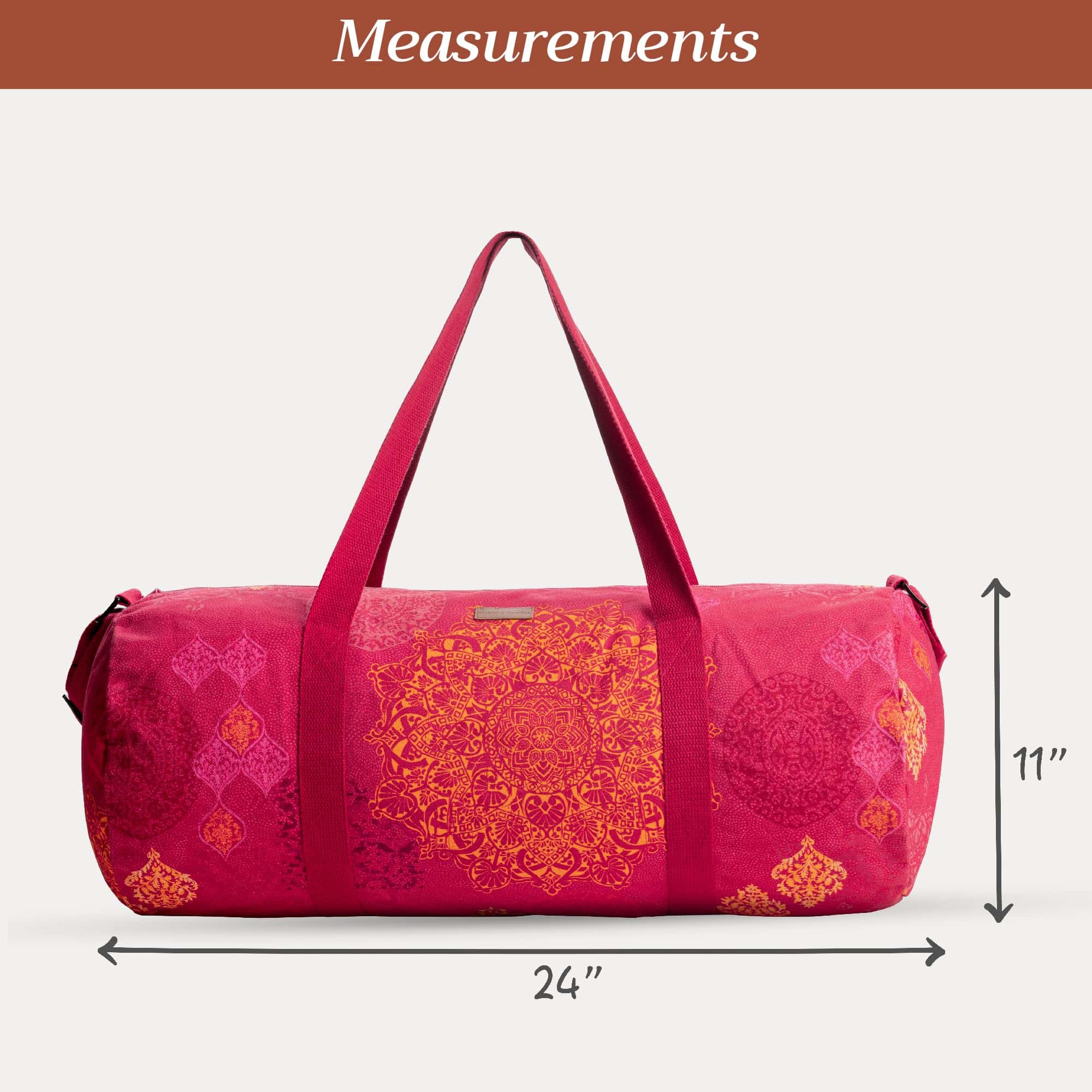 Bolso grande Maison d'Hermine para tapete de yoga y bolso - Imagen 5