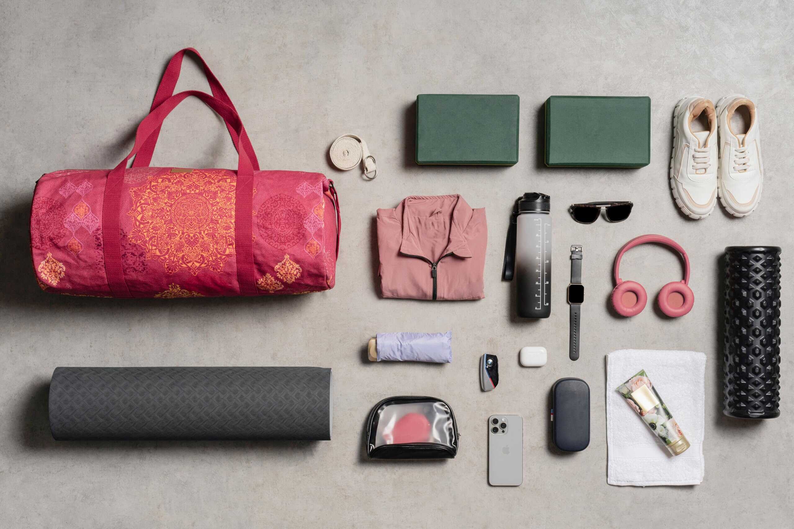 Bolso grande Maison d'Hermine para tapete de yoga y bolso - Imagen 10