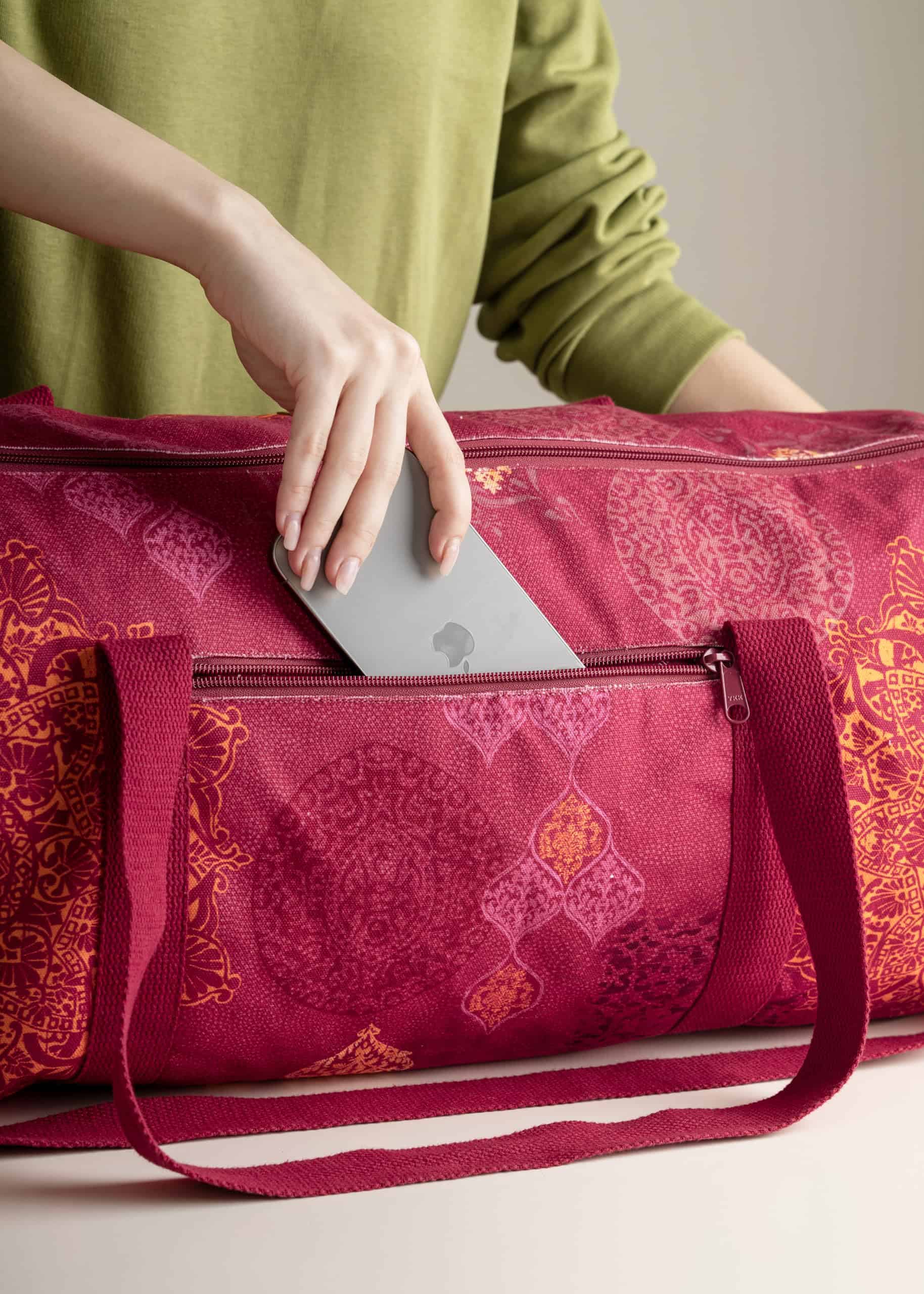 Bolso grande Maison d'Hermine para tapete de yoga y bolso - Imagen 9