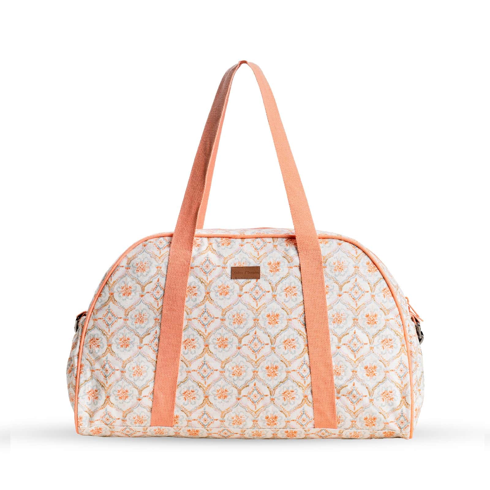 Bolso de lona Maison d'Hermine con soporte -Fair Isle