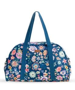 Bolso de lona Maison d'Hermine con soporte -Happy Florals