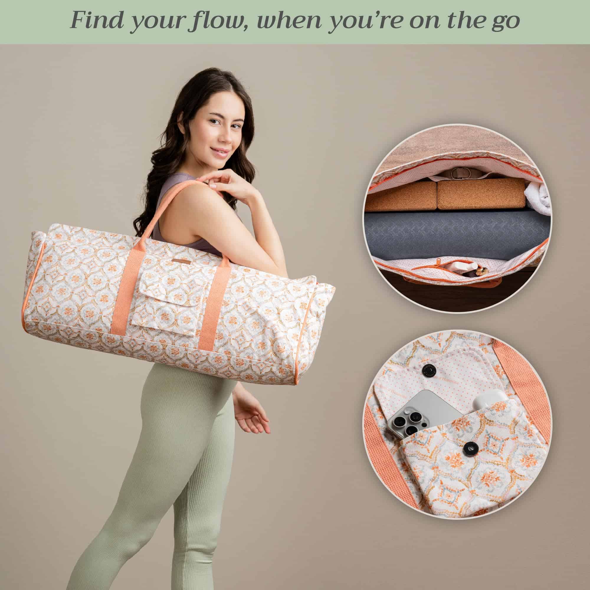 Bolso de lona para yoga Maison d'Hermine para Mujeres y - Imagen 7