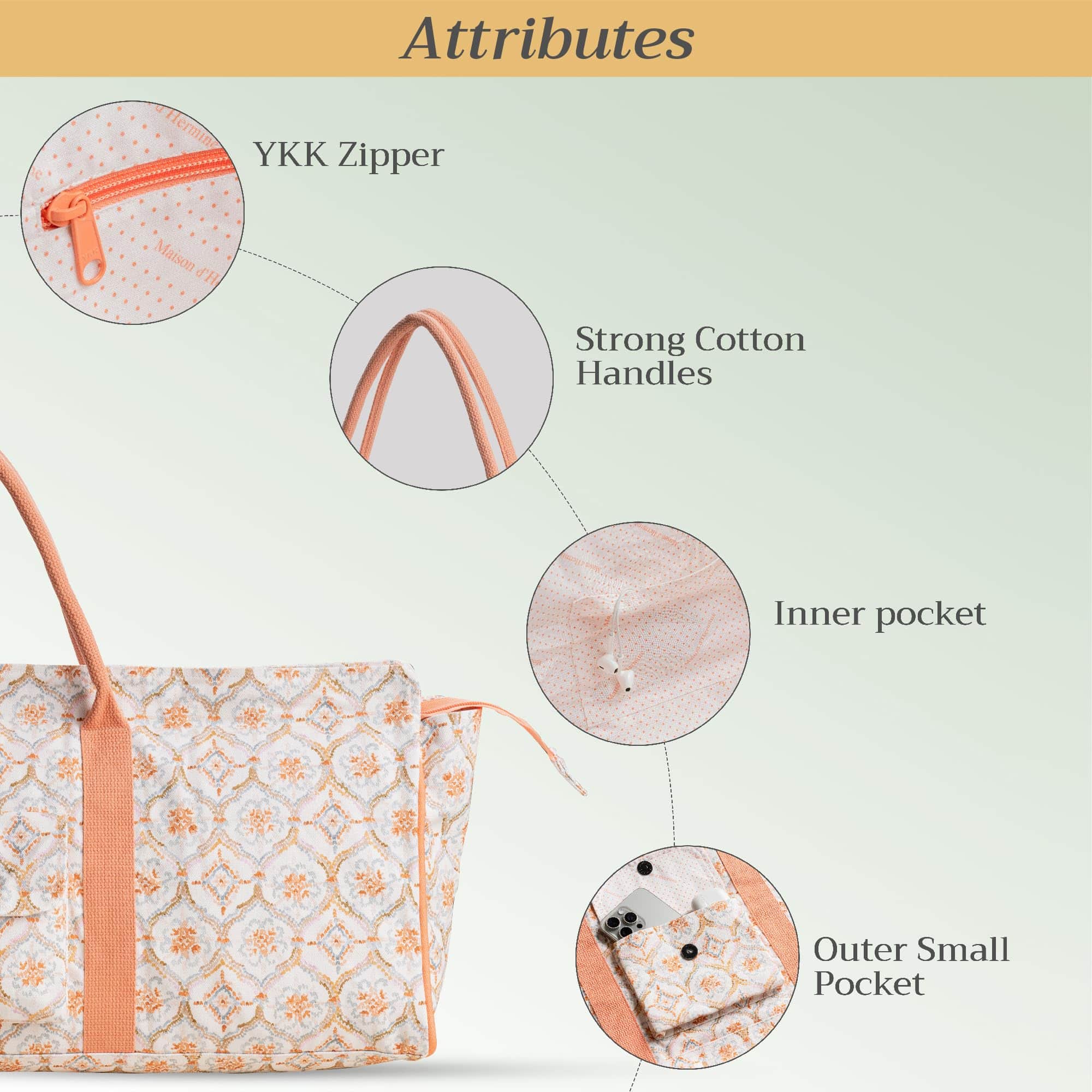 Bolso de lona para yoga Maison d'Hermine para Mujeres y - Imagen 4