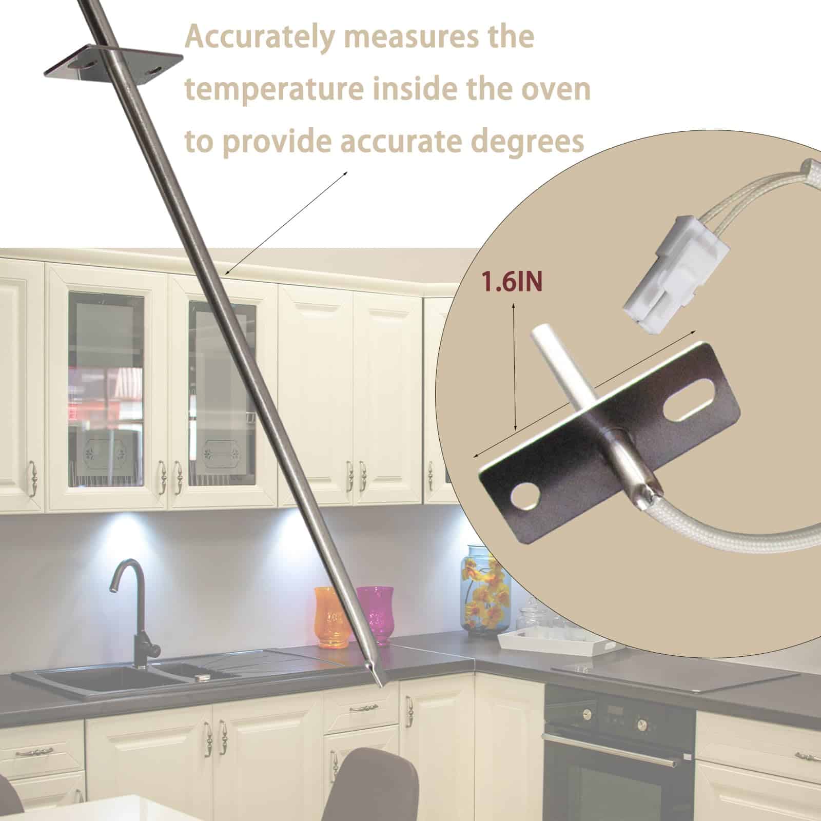 Sensor de temperatura para horno de repuesto LGQFCYSZ - Imagen 4