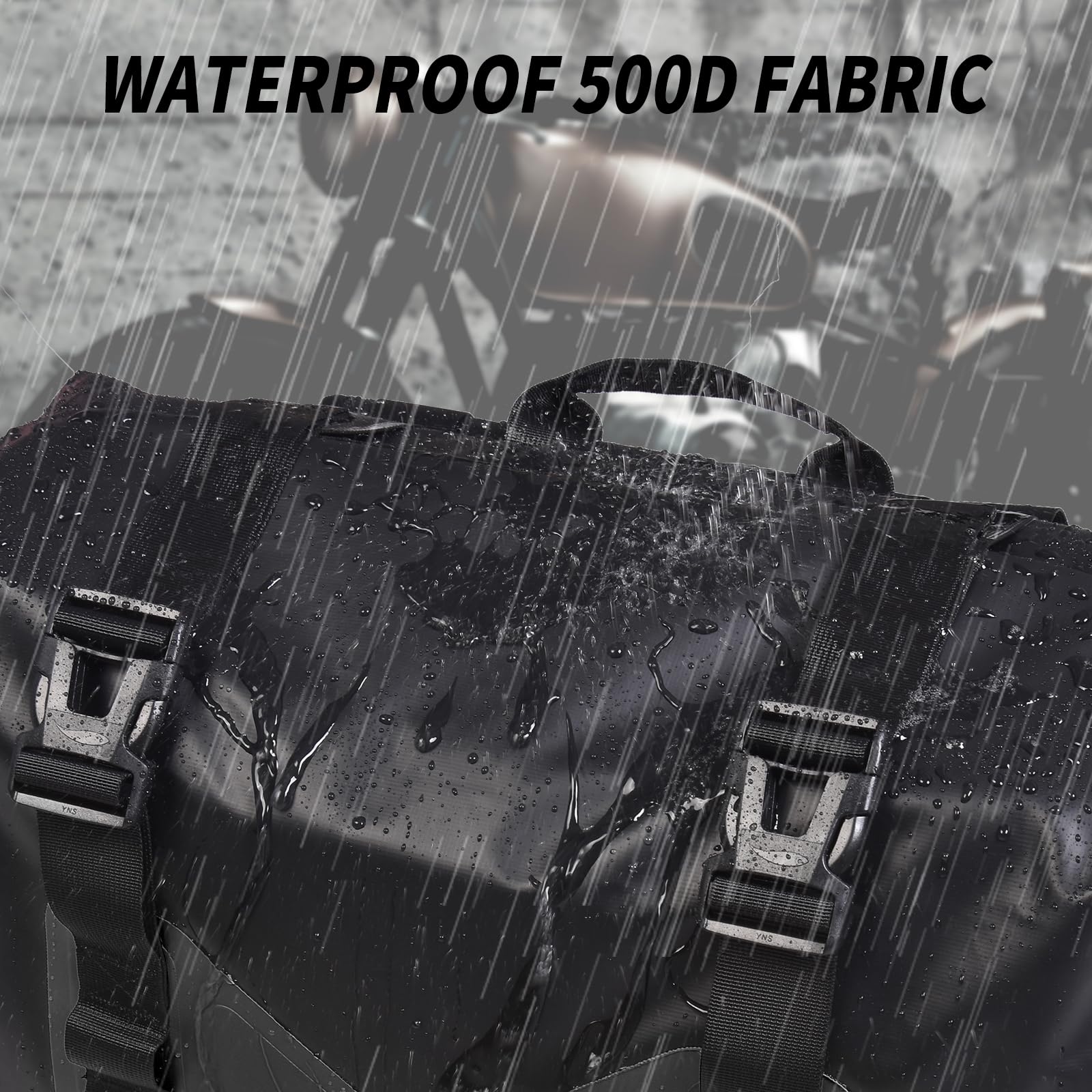 AFISHTOUR Bolsas Impermeables para Motocicleta - 30L Bolsas - Imagen 5