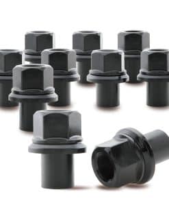 PSGSP Juego de 10 tuercas de rueda con brida de dos piezas