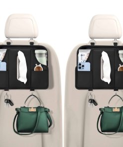 Organizador de Coche para Pañuelos de Papel WHHMK,