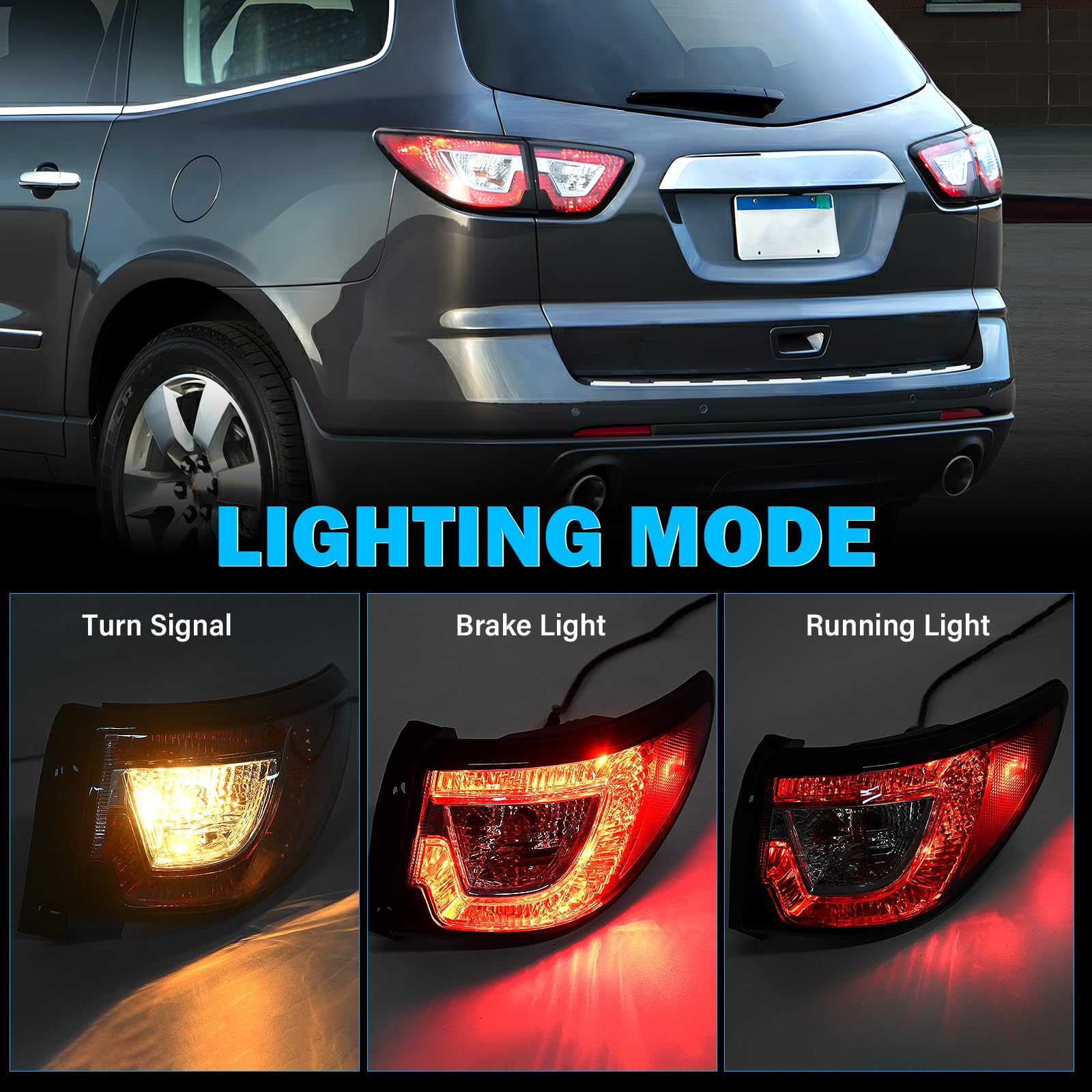 Ensamblaje de Luces Traseras Exteriores BeamTrack -Rojo - Imagen 7