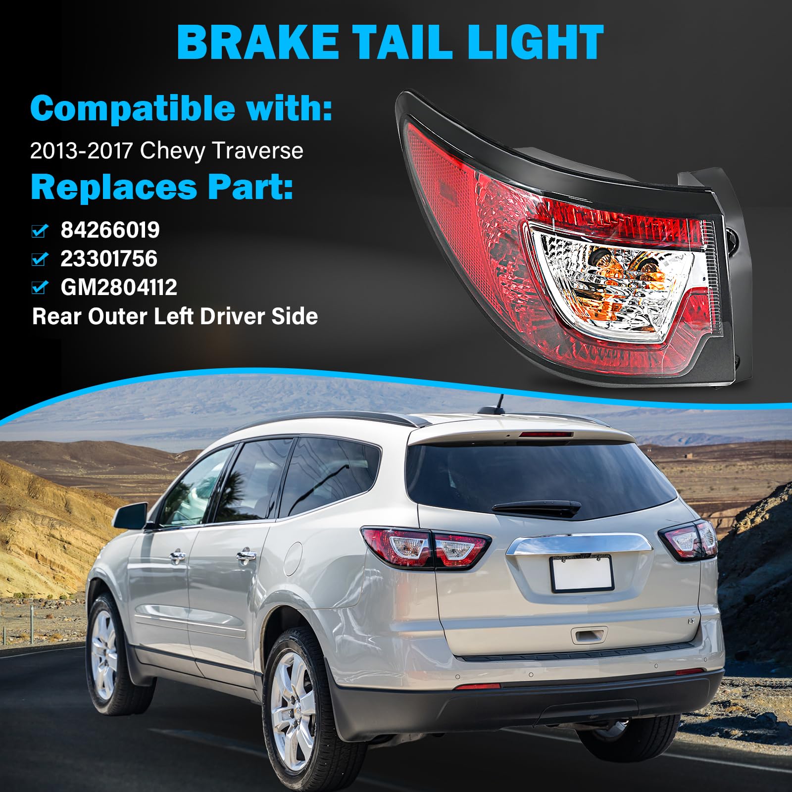 Ensamblaje de Luces Traseras Exteriores BeamTrack -Rojo - Imagen 4