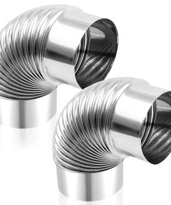 Conector de Tubo de Codo de 90 Grados de 4 Pulgadas para