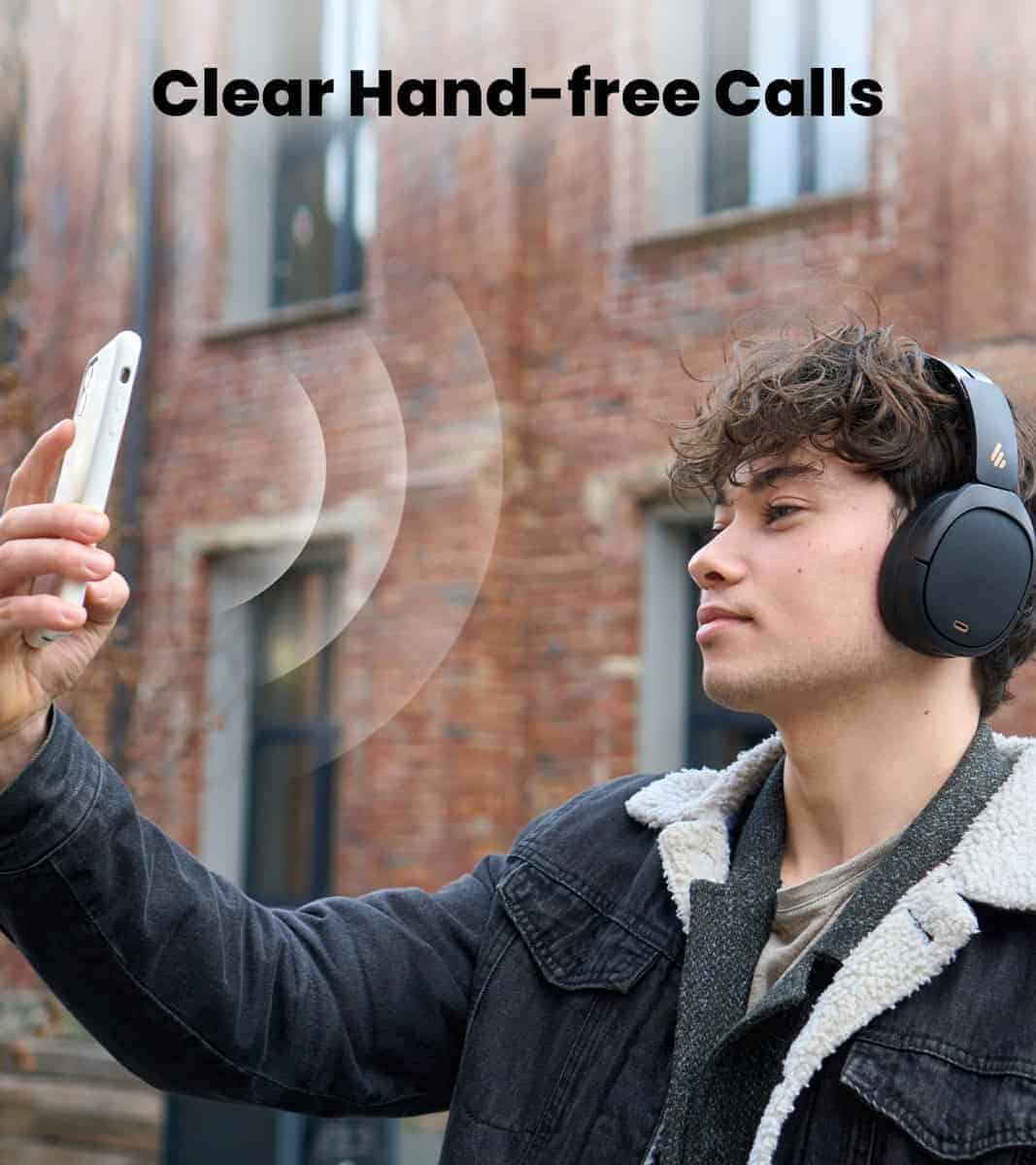 Audífonos Edifier W80 con cancelación de ruido activa de - Imagen 5