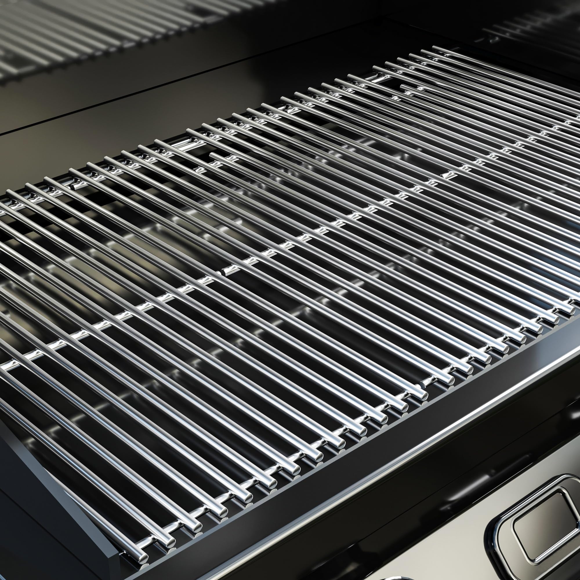 17" Rejilla de Parrilla de Acero Inoxidable para Piezas de - Imagen 8