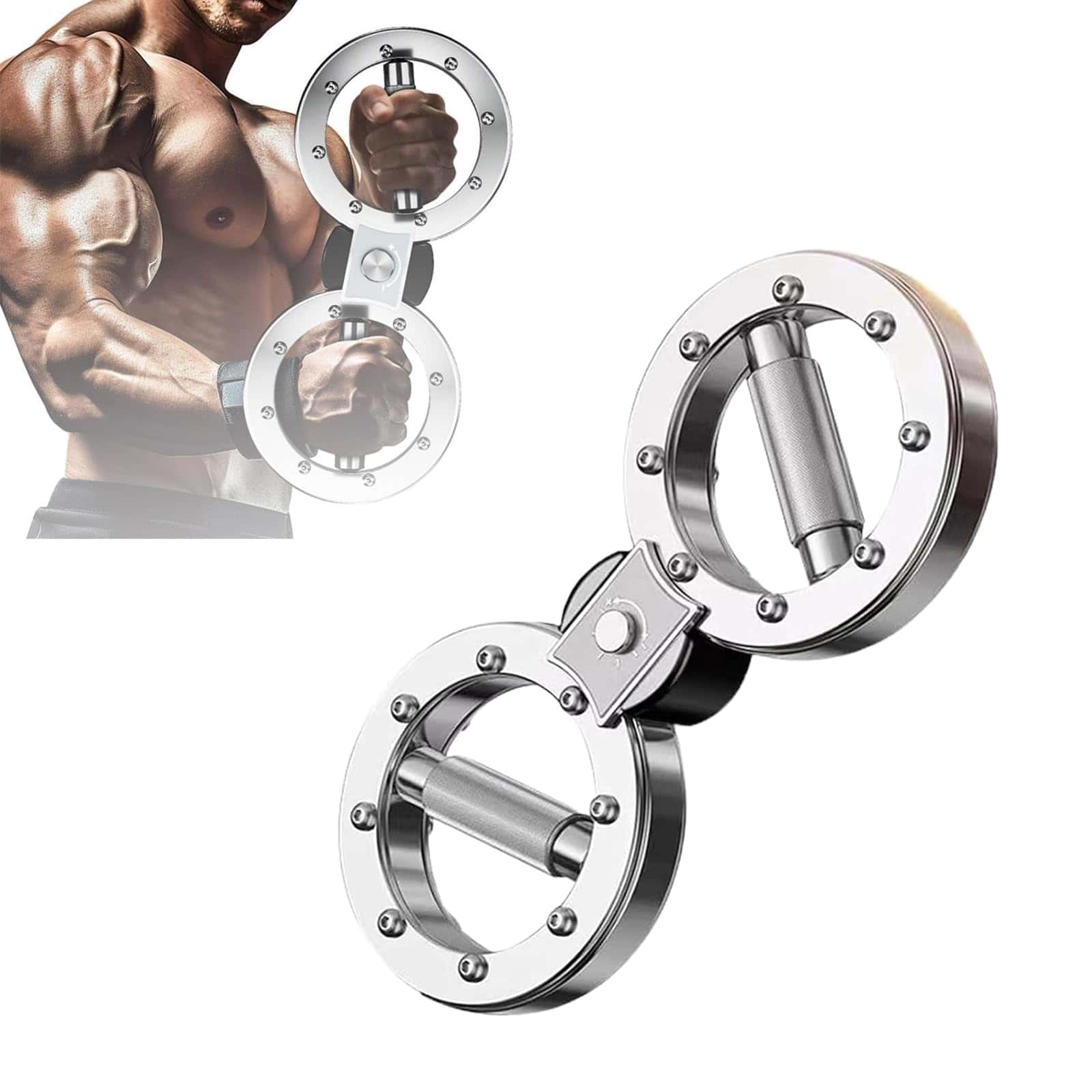 ASDJAKZP Máquina Rotativa Quemadora de Brazos, Entrenador