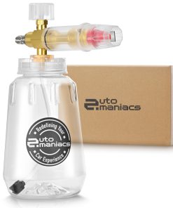 AutoManiacs Espuma Cañón para Lavadora a Presión, Rociador