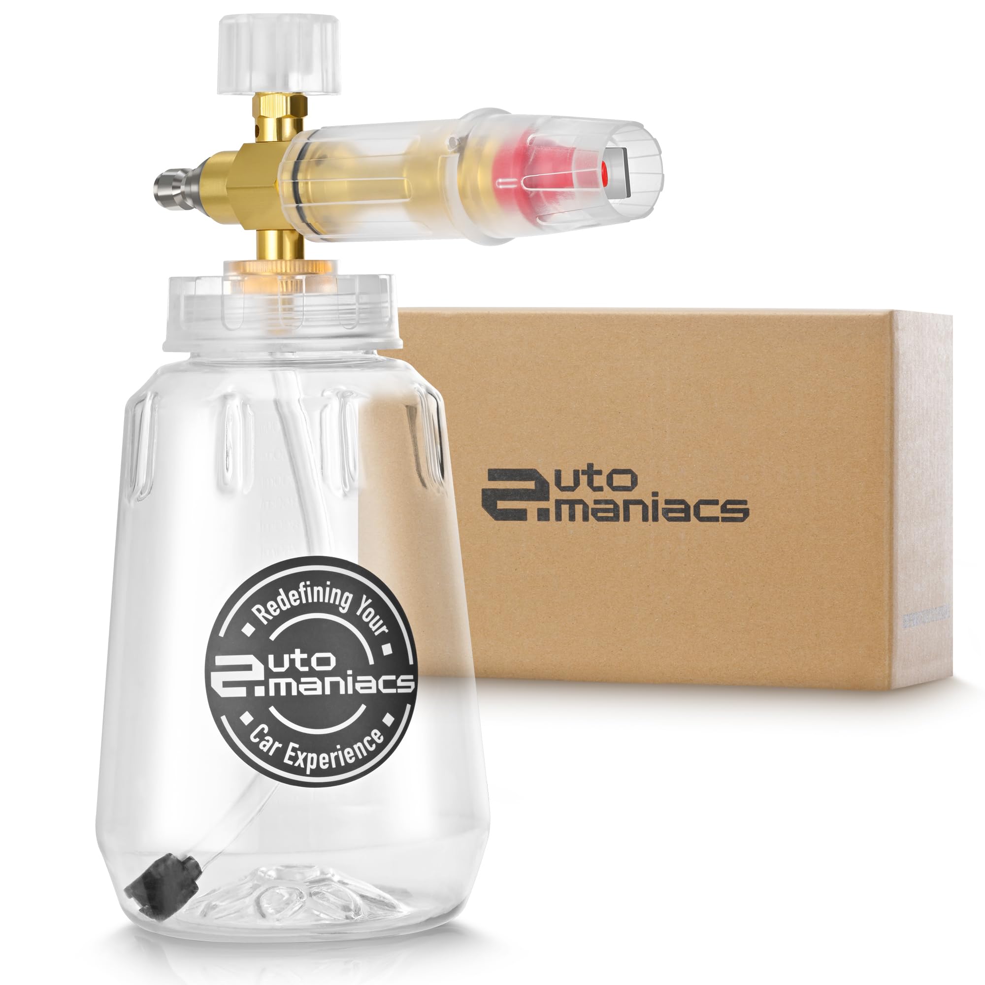 AutoManiacs Espuma Cañón para Lavadora a Presión, Rociador