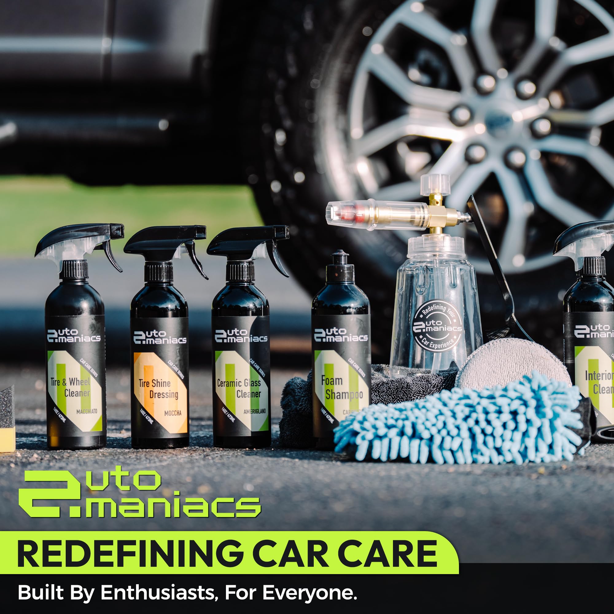 AutoManiacs Espuma Cañón para Lavadora a Presión, Rociador - Imagen 8