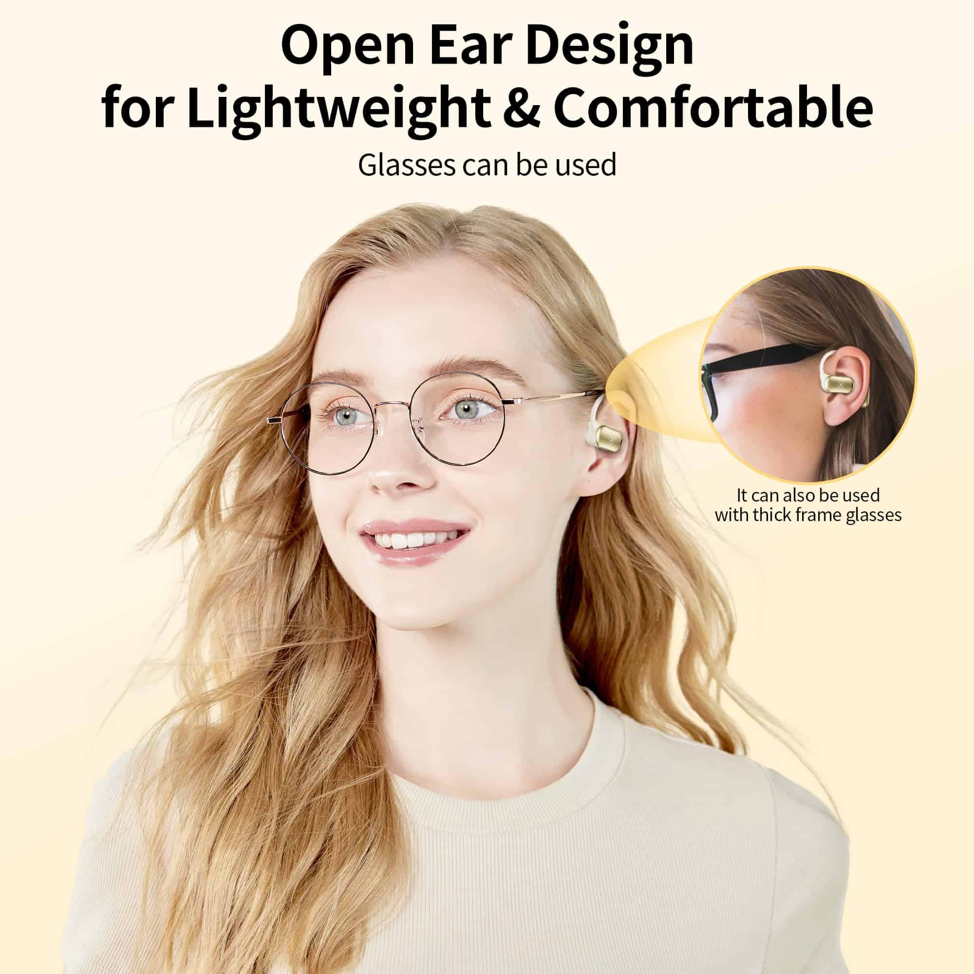 Audífonos Inalámbricos de Conducción Ósea Kinglucky - Imagen 9